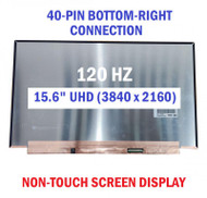 New 15.6" UHD 4K (38402160) IPS 120HZ 40 pins Connector 100% sRGB LCD Screen Replacement LED Display Panel NE156QUM-NZ4