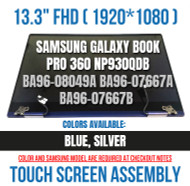 SAMSUNG Galaxy Book Pro 360" NP930QDB 13.3" AMOLED BA96-07667A Silver