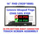 REPLACEMENT Lenovo Yoga C940 C940-14IIL 81Q9 14" FHD LCD Screen Bezel