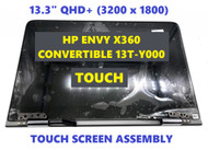 914608-001 13.3'' LCD Display Touch Screen Complete fit HP Envy 13-Y013CL 13-Y034CL 13-Y044CL 13-Y084CL 13-Y094CL