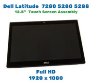 Genuine Dell Latitude 7280 12.5" Touch Screen Assembly Fhd 9cr88