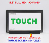 13.3" FHD LED On-Cell LCD Touch Screen REPLACEMENT FRU 02HL714