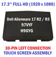 17.3" Alienware 17 R3 A17-9935 17 R2 FHD 1080p LCD Display Touch Screen Assembly