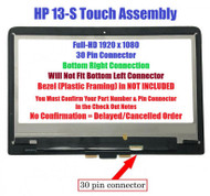 HP Pavilion X360 13-S 809833-001 809832-001 IPS LED LCD Touch Screen Digitizer Assembly