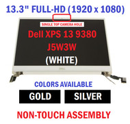 13.3-inch for Dell XPS 13 9380 FHD 1920X1080 LCD Monitor Complete Screen Assembly (Silver No-Touch)