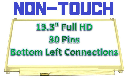 Au Optronics B133han02.7 Replacement LAPTOP LCD Screen 13.3" Full-HD LED DIODE (Substitute Only. Not a ) (IPS TOP BRACKETS NON TOUCH)