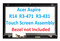 Acer Aspire R3-471t R14 Touch REPLACEMENT TABLET LCD Screen 14.0" WXGA HD LED DIODE ASSEMBLY