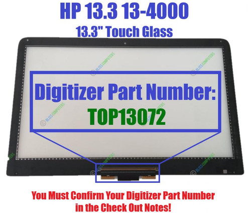 Hp Pavilion 13-s195nr Touch Glass Replacement 13.3" (X360)