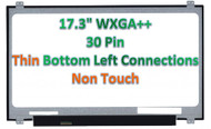 BOEHYDIS NT173WDM-N21 30 PINS LAPTOP LED LCD Screen 17.3" WXGA++ Bottom Left
