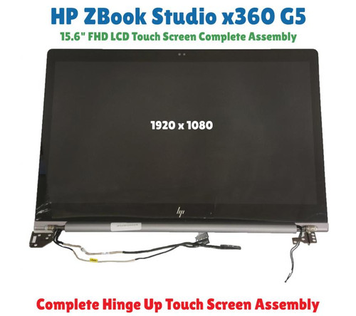 HP ZBook 15 G5 Mobile Workstation FHD UWVA Privacy touch screen hinge up L30384-001