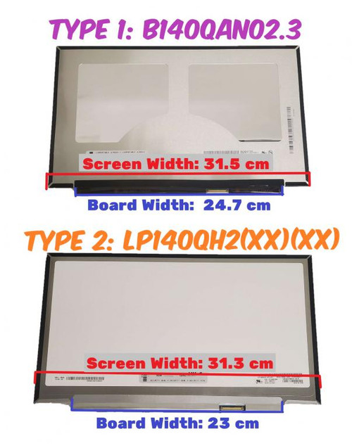 New/Orig Lenovo ThinkPad T480S 14.0" WQHD IPS Lcd screen Panel 00NY681 00NY664