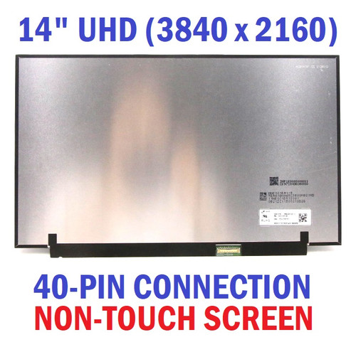 CSOT MNE001EA1-1 14.0" 3840x2160 IPS UHD 4K LED LCD Display Screen Panel REPLACEMENT 40 Pin
