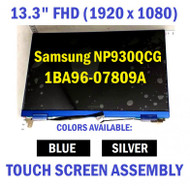 Samsung NP930QCG Galaxy Book Flex LCD (Blue) Part Number: BA96-07809A
