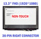 New 13.3" Led Fhd Display Screen Glossy Au Optronics B133han02.0 H/w:0a F/w:1
