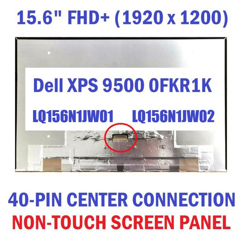 Dell 320-BEHS 15.6" FHD+ 1920x1200 InfinityEdge Non Touch Anti-Glare 500-Nit Display Screen