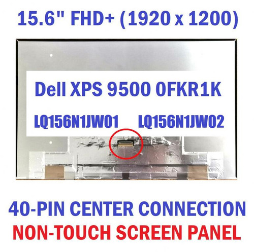DW7XN LCD 15.6" FHD+ AG LBL SHARP DELL XPS 15 9510 Screen