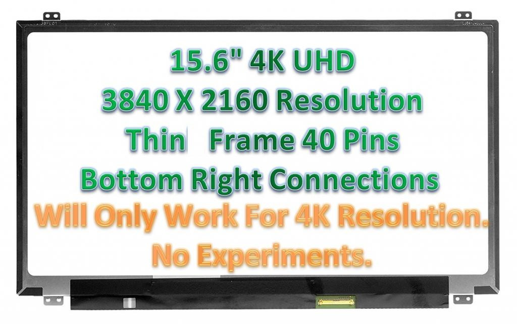 4k LED Display Asus Notebook PC Pro n552vx-fi k501ux-fi n552vw-ds79