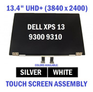 Dell XPS 13 9300 UHD Complete LCD Touch Screen Assembly Glossy white HCVMT