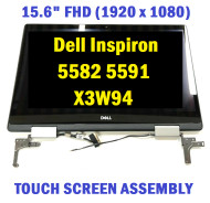 Dell 5582 15.6" Hinges Silver FHD LCD Screen Assembly X3W94 VPVF4