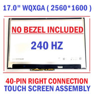 9k09h 6mwpg Lp170wq1(sp)(c1) OEM Dell LCD 17 Led Touch 7706 2-In-1 P98f NO Bezel