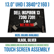 New Dell OEM Inspiron 7390 2-in-1 UHD 4K Touch screen LCD Assembly 8KG3F