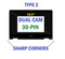 0JD02 N156HCA-EBA Dell Inspiron 7569 7579 15.6" 30 Pin Glossy Touch screen LCD New