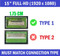 15.6" FullHD IPS WLED LCD Screen Display Panel NV156FHM-N6B BOE093E 1920x1080