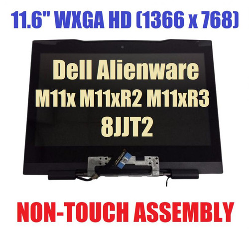 Dell 8jjt2 Assembly Replacement LCD Screen 11.6" WXGA HD LED DIODE (08JJT2 ALIENWARE M11X R2 R3)