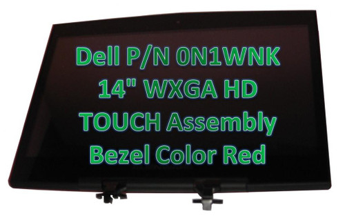 Dell Alienware M14x R2 Black REPLACEMENT Touch Assembly LCD Screen 14.0" WXGA HD LED DIODE WXGA HD ASSEMBLY
