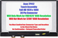 Asus Tp412ua-1b LCD Touch Module Odm/cover 90nb0j72-r20014 Screen Display