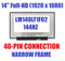 14.0" FHD IPS Lcd screen 40-pings Asus ROG GA401l GA401Q LM140LF1F 01 02