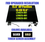 L20825-001 15.6" LCD Screen Touch Complete Assembly For HP Pav x360 15-cr 15T-CR