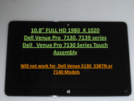 New Dell Venue 11 Pro 7130 7139 10.8" TouchDigitizer LCD Screen XGRM5 LTL108HL01