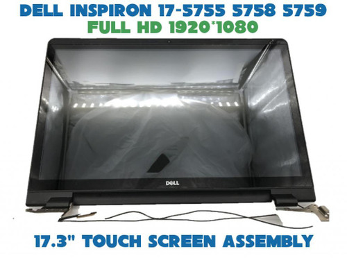New Genuine Dell Inspiron 5758 5755 5759 17.3" Touch screen Assembly Fhd Mhc20