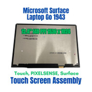 Microsoft Surface Laptop Go 12.4" 1943 Display Pixelsense Touch Screen Assembly