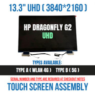 Display HP Elite Dragonfly G2 4K UHD 13.3" Multi-Touch HU BV WWAN M44361-001