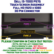 Dell 9t7wm Replacement TABLET LCD Screen 13.3" Full-HD LED DIODE (09T7WM LTN133HL03-201 TOUCH ASSEMBLY SHARP CORNERS)