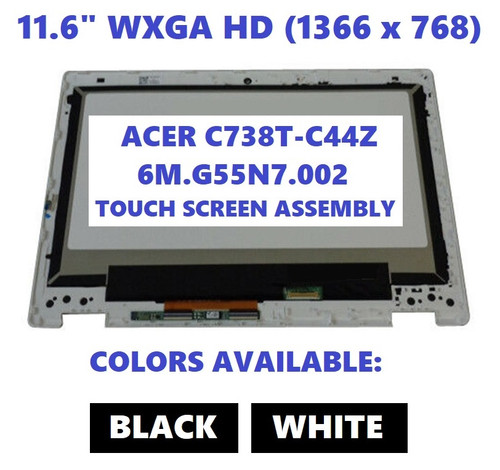 Acer Chromebook Cb5-132t Replacement Assembly LCD Screen 11.6" WXGA HD LED DIODE