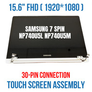 OEM Samsung Np740u5m-x01us Series 15.6" LCD Touch Screen Display Ba39-01401a