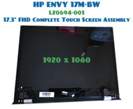 HP ENVY 17m-bw 17m-bw0013dx 17.3" FHD LCD Touch Screen Complete Assembly