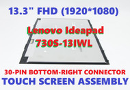 FHD LCD Screen Front Glass Panel Assembly 5D10S39588 5D10S73328 Lenovo Yoga S730-13