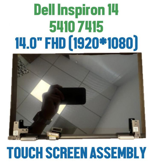 Dell OEM Inspiron 7415 14" 2-in-1 Touch Screen Complete Display Assembly 0TDMY