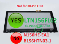 Lenovo Y50-70 Touchcreen Assembly 15.6" 4K UHD 40 Pin