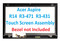 14.0" LCD Display Touch Screen Digitizer Acer Aspire R3-431T