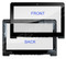 New LCD Front Bezel w/ Glass For Black Dell Chromebook 11 11.6" Laptop 7179K USA