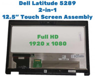 OEM Dell Latitude 5289 2-in-1 12.5" FHD LCD Touch Display Screen Assembly 0GDM0