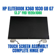 LCD 13.3" LED Screen Assembly HP Elitebook x360 1030 Model G7 Laptop