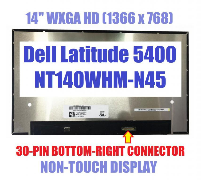 Dell Latitude 3420 P144G 1366x768 HD* LCD Screen HD 1366x768 Matte