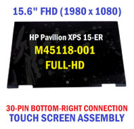 M45118-001 IPS LCD Touch Screen Display Assembly HP Pavilion x360 15-er0xxx