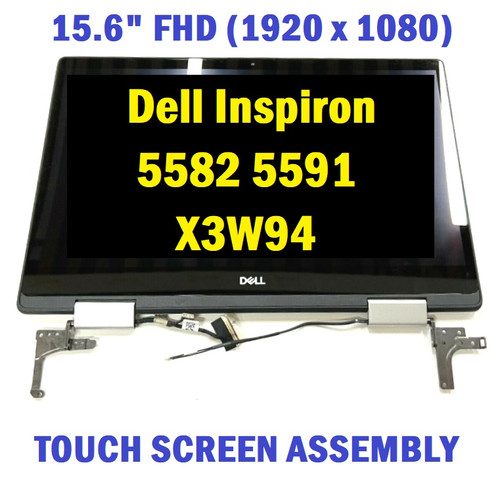 X3W94 Dell Inspiron 15 5582 5591 15.6" 2-in-1 LED LCD touch screen FHD hinge up